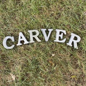 Name Sign - Carver letters
